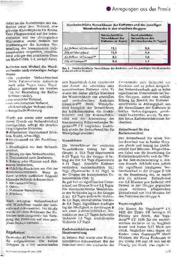 Vorschauseite 2: Folienverband und Wundpflaster im Vergleich