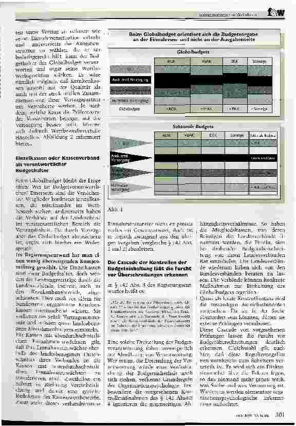 Vorschauseite 2: Leistungserbringer im Globalkorsett