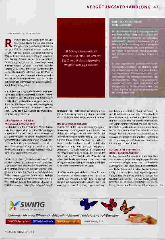 Vorschauseite 2: Was kostet das Risiko?