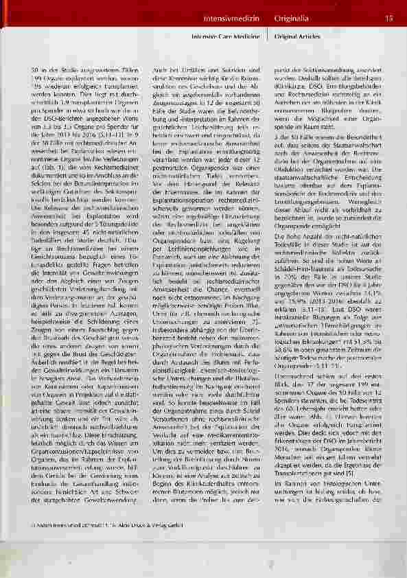 Vorschauseite 5: Von den Toten für die Lebenden