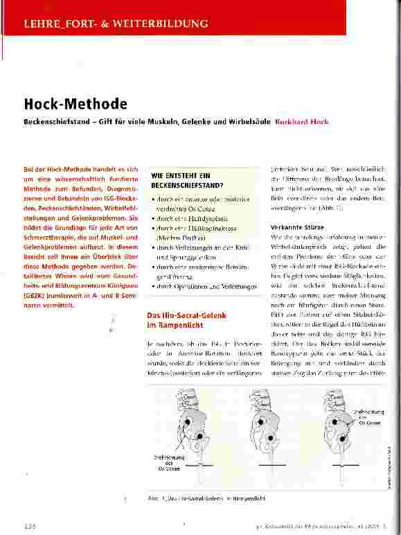 Vorschauseite 1: Hock-Methode