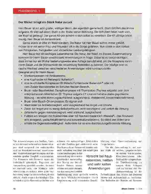 Vorschauseite 3: Wickel - bewährte Hausmittel für das Wohlbefinden