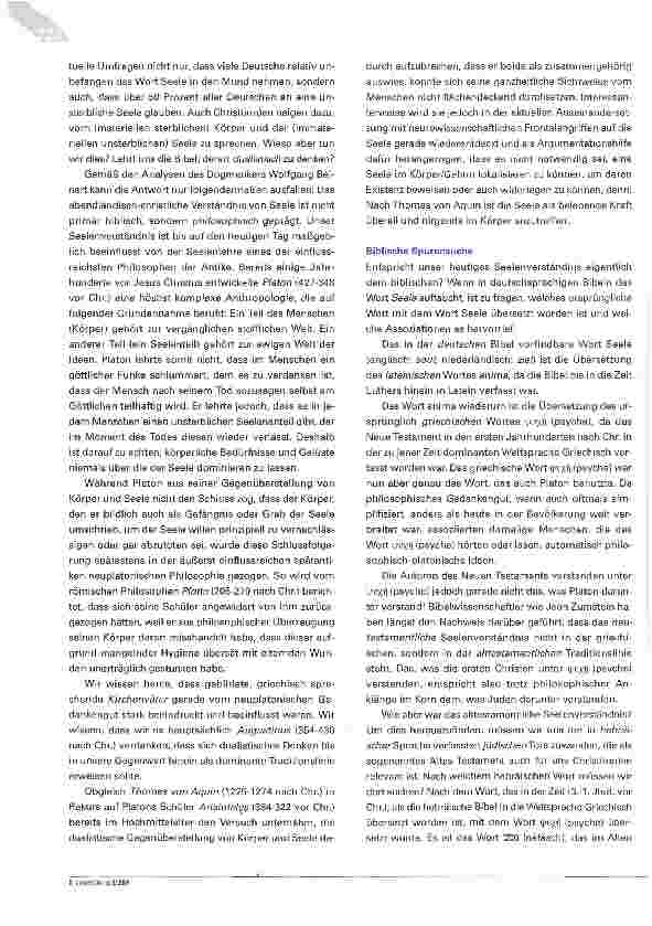 Vorschauseite 4: Seelsorge im Krankenhaus?