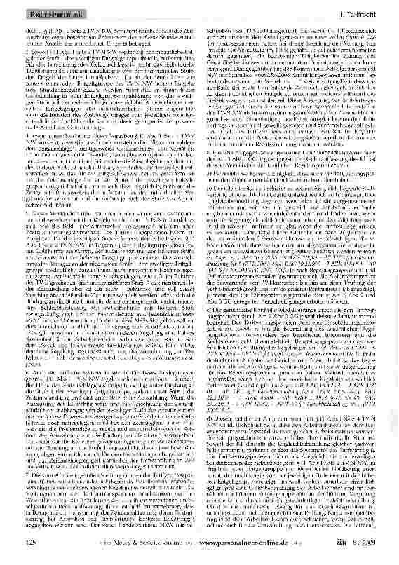 Vorschauseite 2: Umwandlung von Zeitzuschlägen in Zeit (Nahverkehr NW)