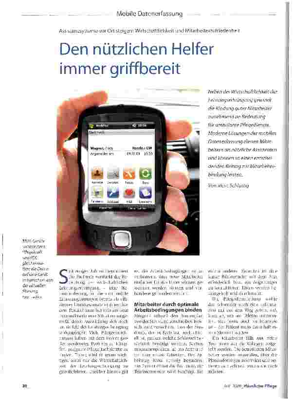 Vorschauseite 1: Den nützlichen Helfer immer griffbereit