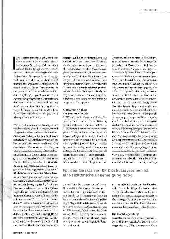 Vorschauseite 2: Elektronische Schutzengel