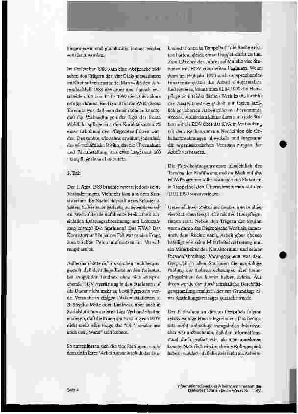 Vorschauseite 4: Integration der Hauspflege: Erfahrungen aus Tempelhof