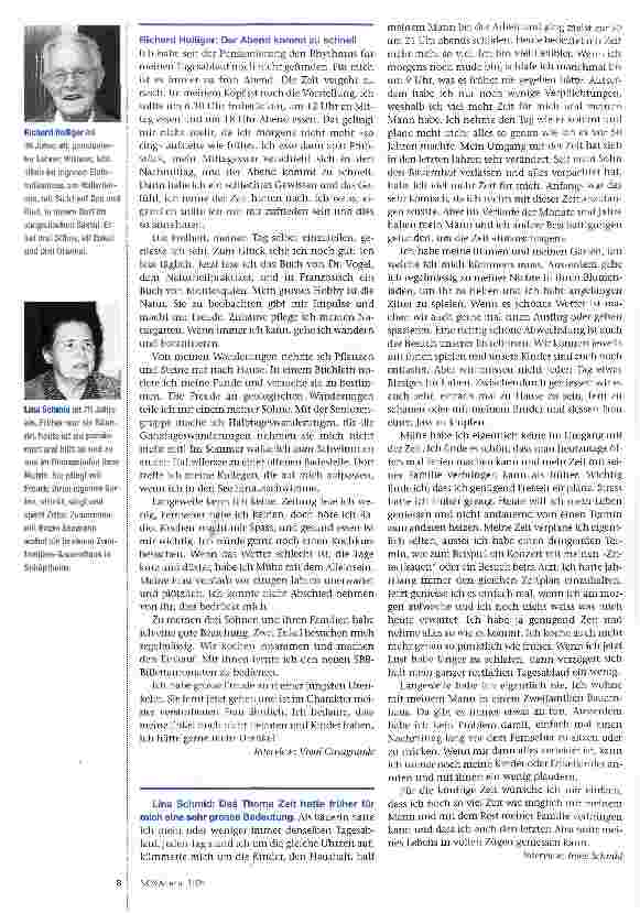Vorschauseite 3: Wie hast Du es mit der Zeit?