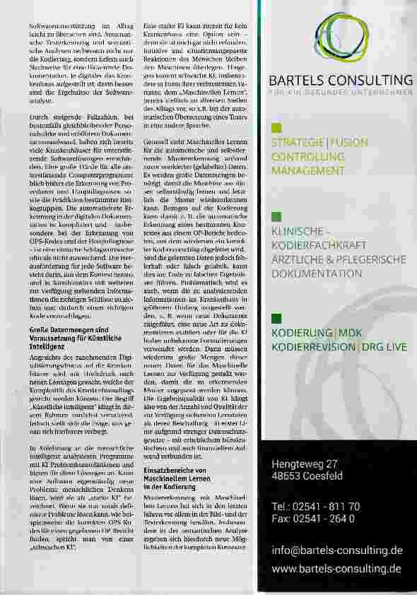 Vorschauseite 2: Automatische 0PSund Hauptdiagnosen-Erkennung