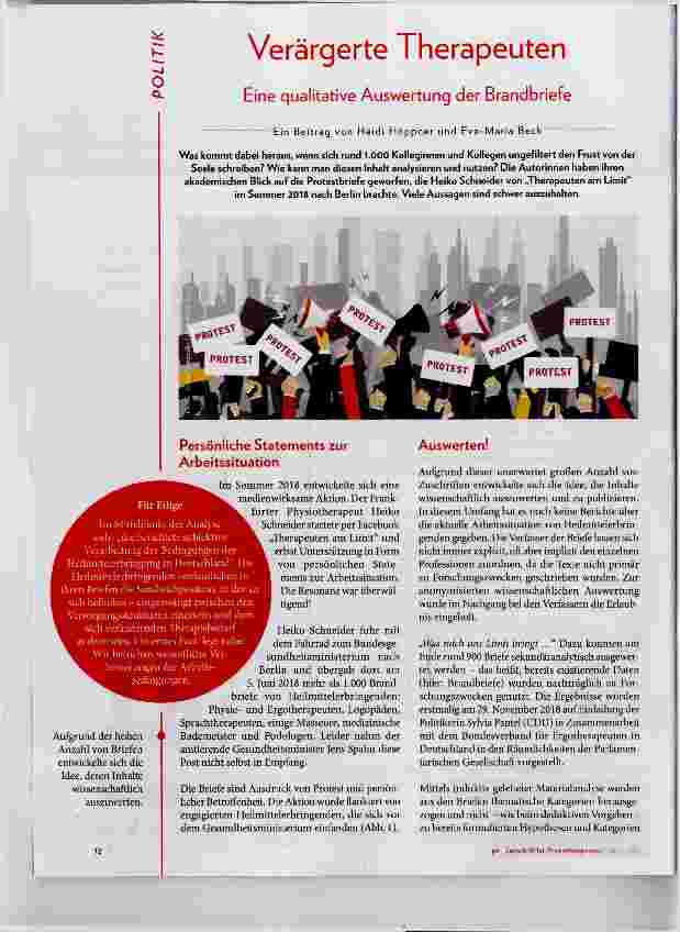 Vorschauseite 1: Verärgerte Therapeuten
