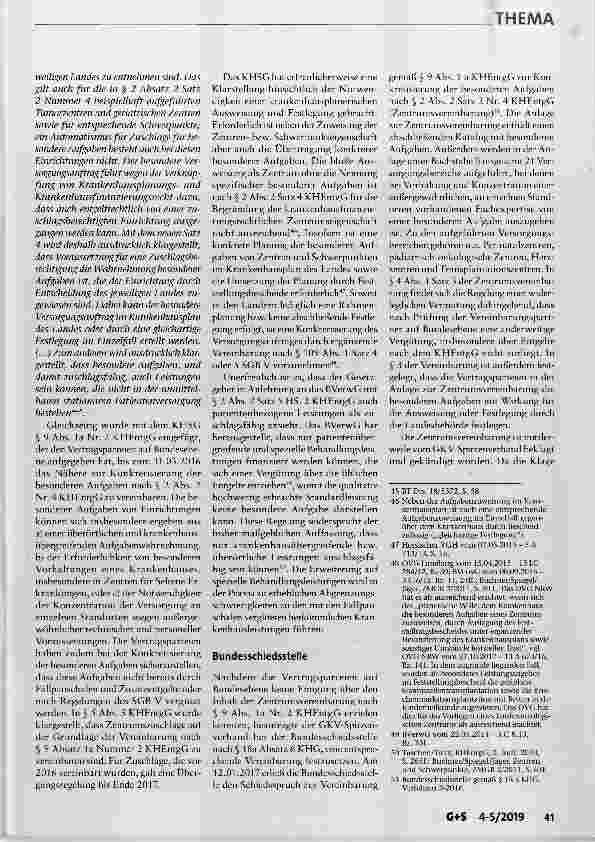 Vorschauseite 6: Zentren - im Krankhausbereich immer wieder Anlass für Konflikte