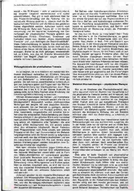 Vorschauseite 5: Balneotherapie und Hydrotherapie heute