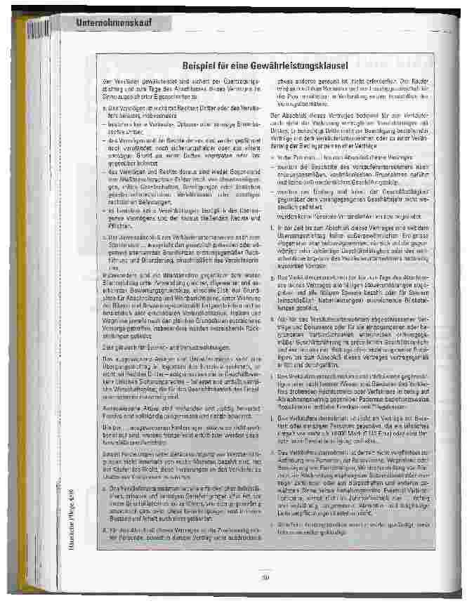 Vorschauseite 2: Kauf und Verkauf eines Pflegedienstes Teil 2: Der Kaufund Übertragungsvertrag