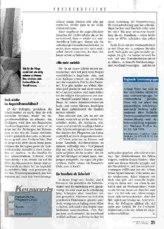 Vorschauseite 4: Seine eigene Chefin sein!