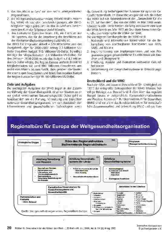 Vorschauseite 2: Gesundheit für die Völker der Welt