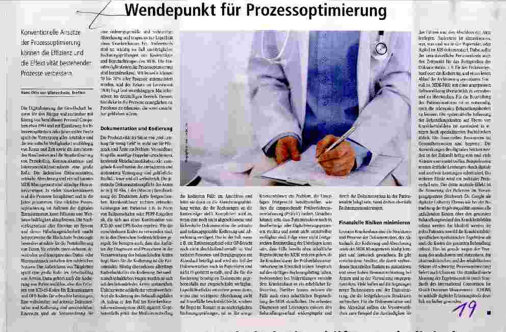 Vorschauseite 1: Wendepunkt für Prozessoptimierung