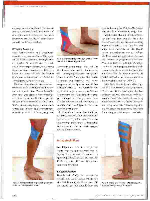 Vorschauseite 2: K-Taping® im Leistungssport
