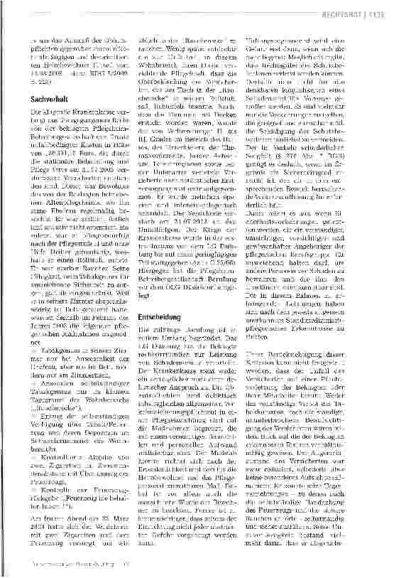 Vorschauseite 2: Der rauchende Patient -ein schwelendes Haftungsrisiko