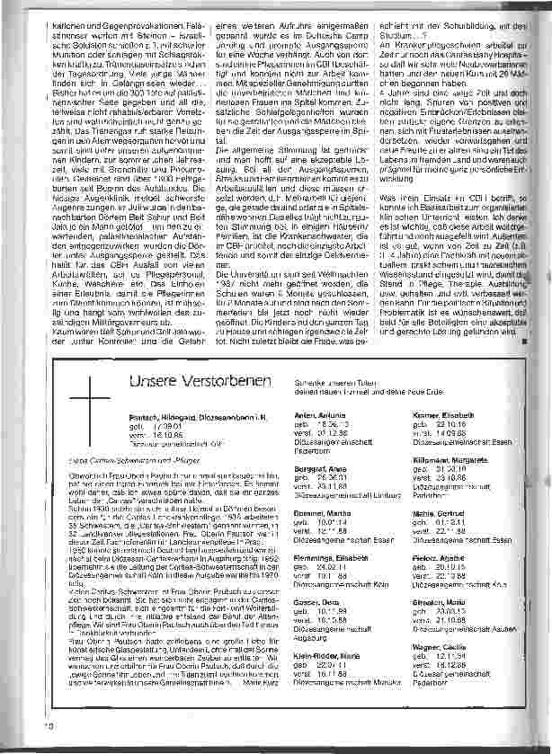 Vorschauseite 2: Caritas-Baby-Hospital Rückblick auf vier Jahre Bethlehem