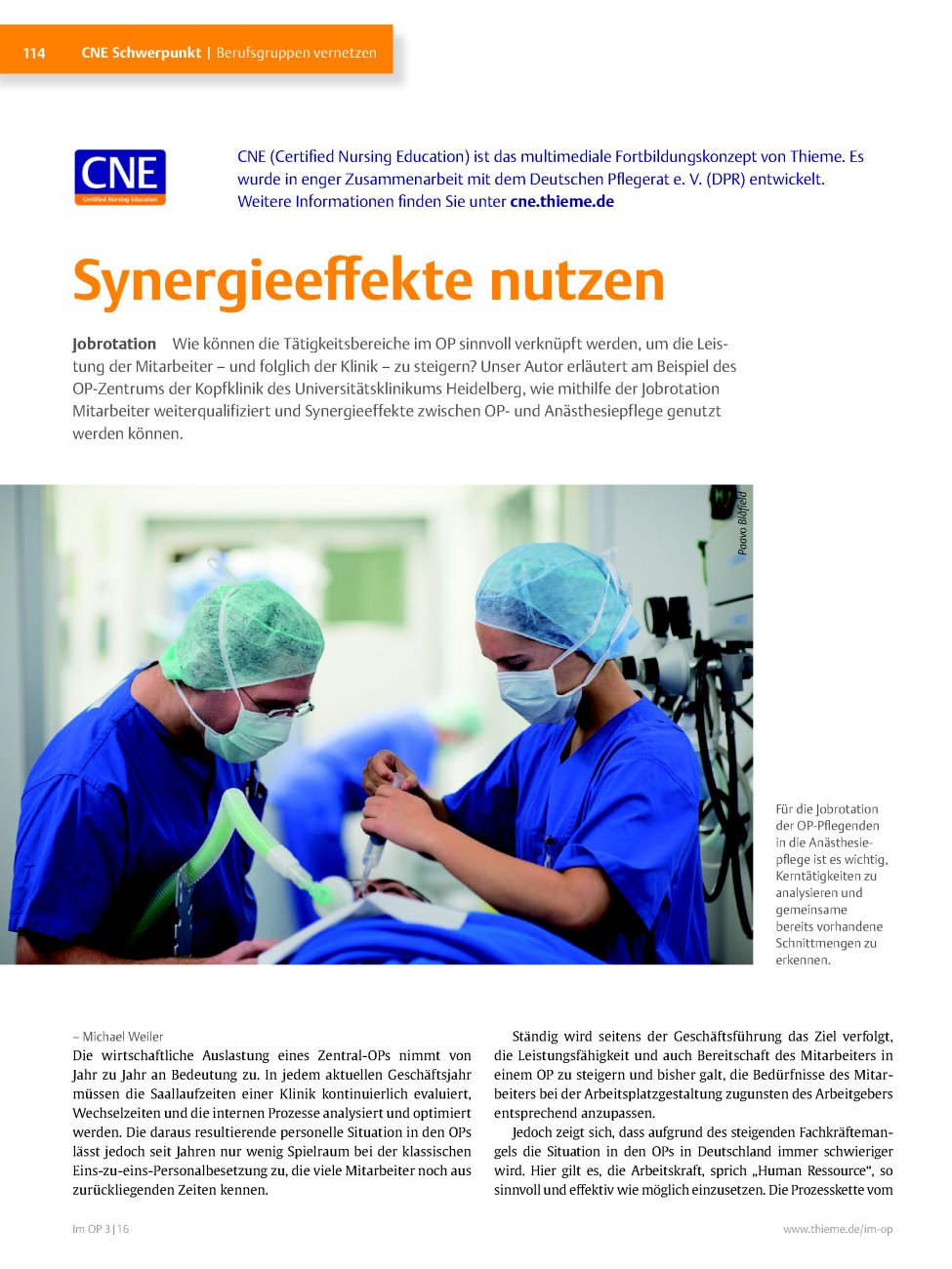 Vorschauseite 1: Synergieeffekte nutzen