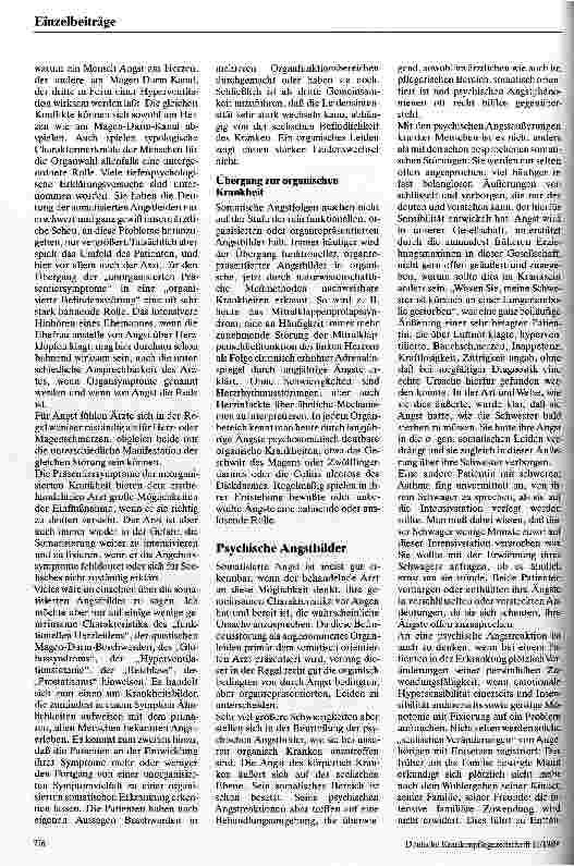 Vorschauseite 4: Die Angst des kranken Menschen