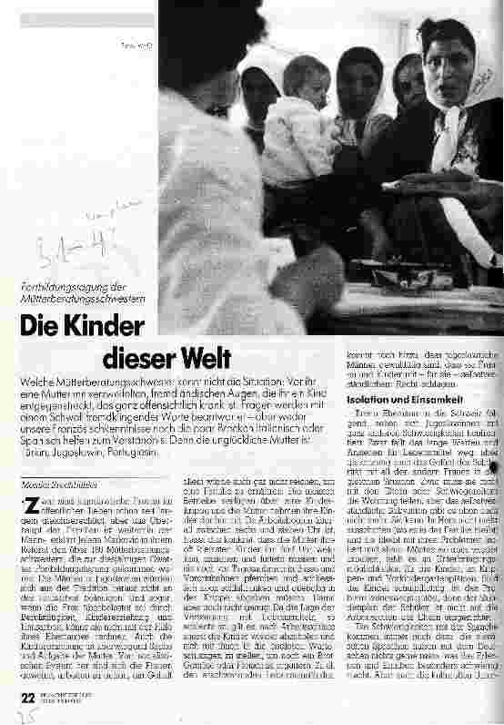 Vorschauseite 1: Die Kinder dieser Welt
