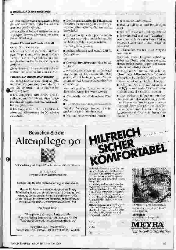 Vorschauseite 6: Wenn die Uhr davonläuft - Zeitplanung in der Altenpflege Management in der Sozialstation