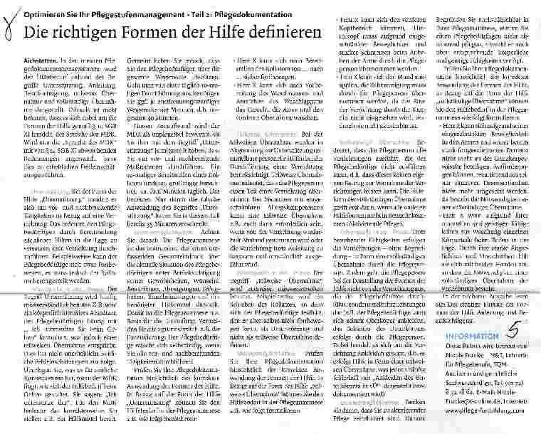 Vorschauseite 1: Die richtigen Formen der Hilfe definieren