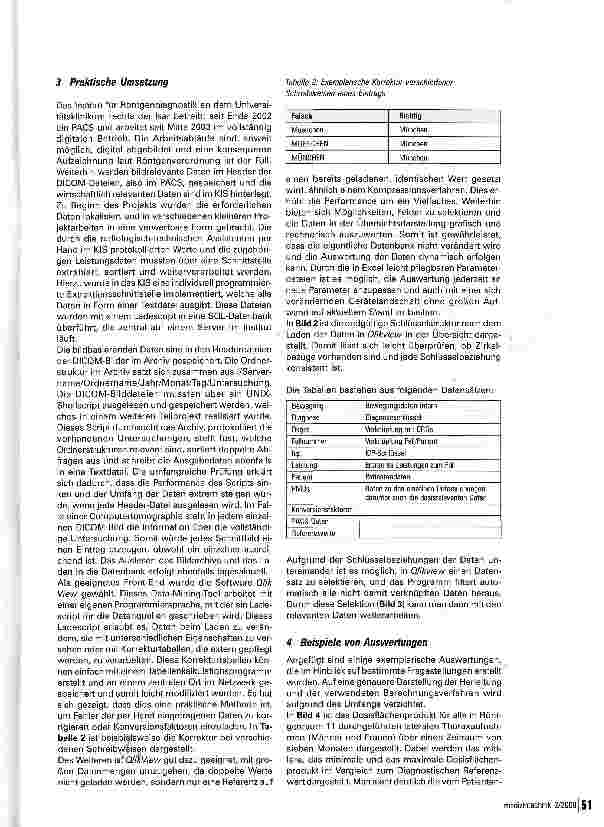 Vorschauseite 3: Qualitätsmanagement in der digitalen Radiologie