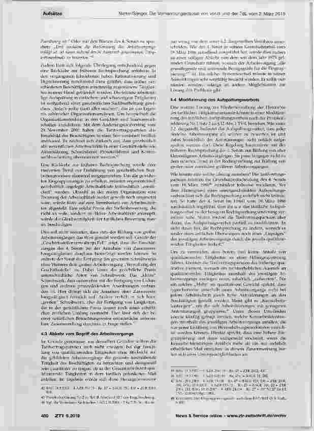 Vorschauseite 6: Die Verhandlungsklausel von ver.di und der TdL vom 2. März 2019 Oder: Wie löst man einen gordischen Knoten?