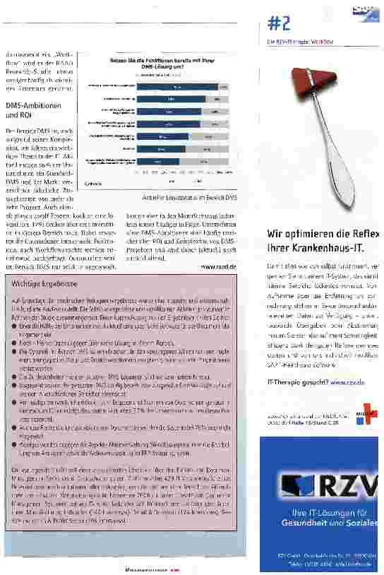 Vorschauseite 2: DMS-Potenziale 2009 -Dynamik ist ungebrochen