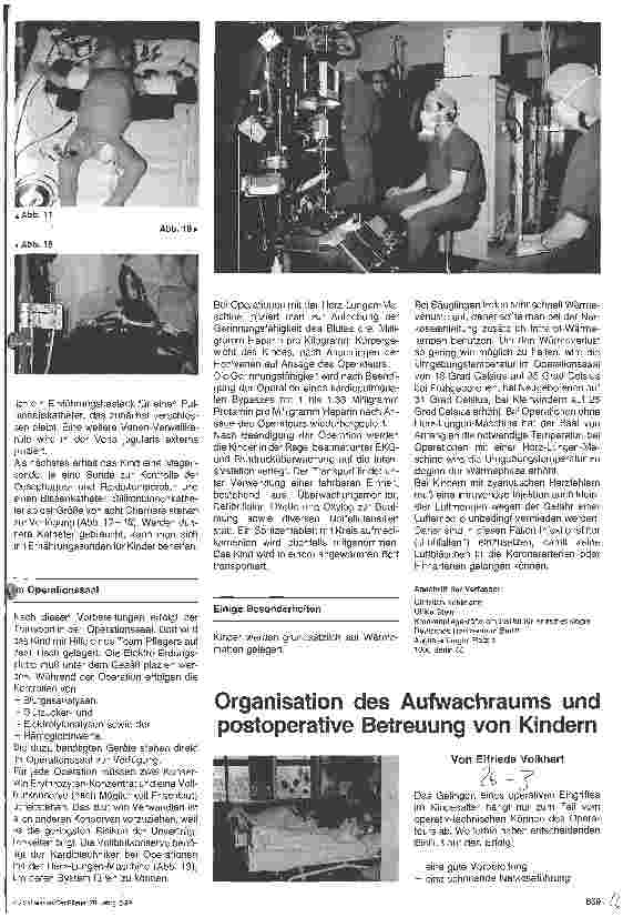 Vorschauseite 4: Anästhesie bei Kindern in der Herzchirurgie