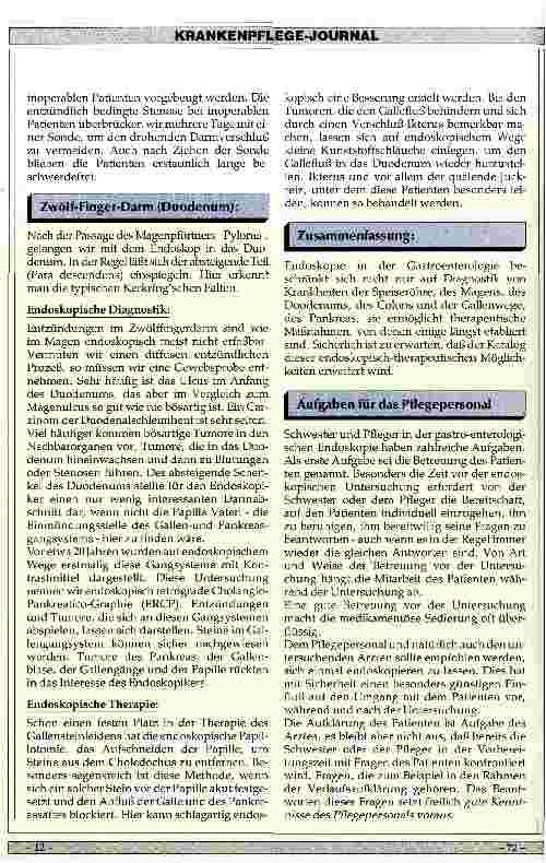 Vorschauseite 5: Gastroenterologische Endoskopie