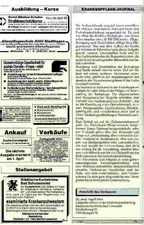 Vorschauseite 6: Gastroenterologische Endoskopie