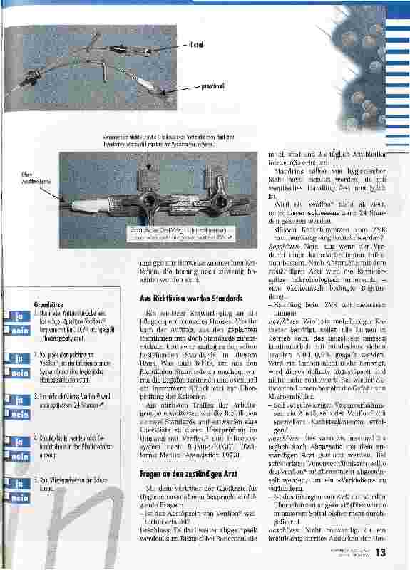 Vorschauseite 3: Korrekter Umgang mit Venenkathetern