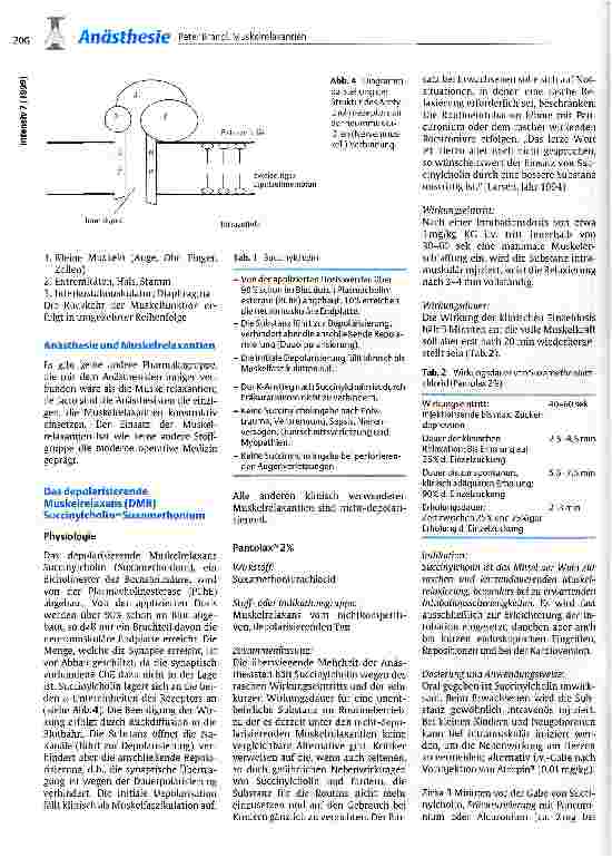Vorschauseite 3: Muskelrelaxantien