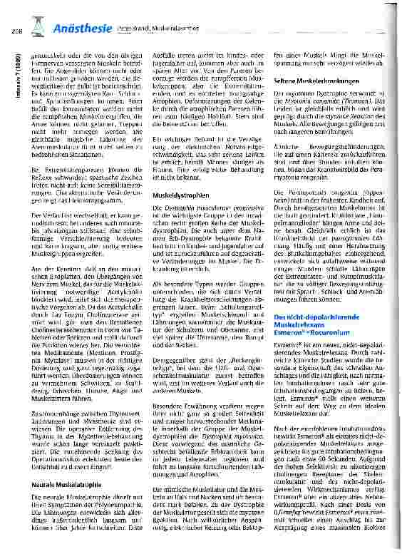 Vorschauseite 5: Muskelrelaxantien