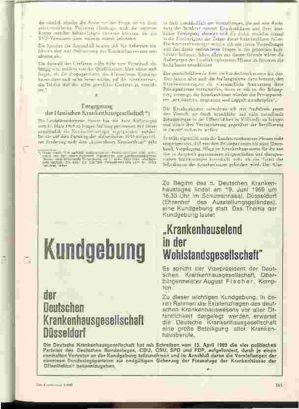 Vorschauseite 2: Hemmungslose Agitation um das klassenlose Krankenhaus