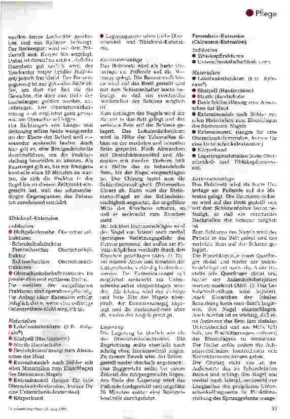 Vorschauseite 5: Knochenbruchbehandlung mit Hilfe von Streckverbänden
