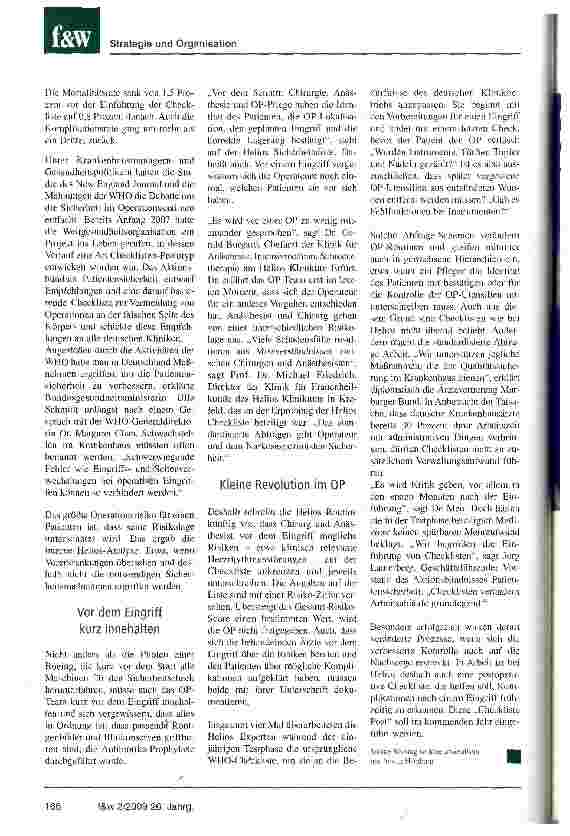 Vorschauseite 3: Vor dem Schnitt