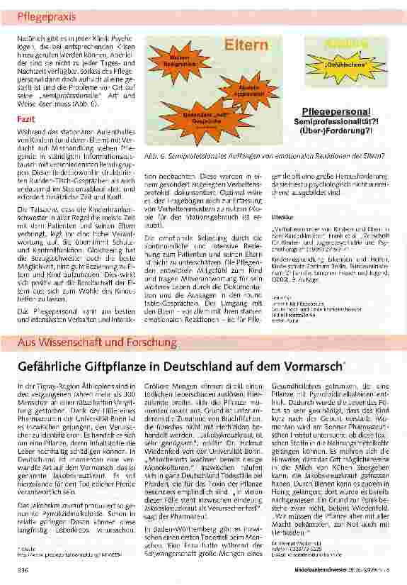 Vorschauseite 1: Gefährliche Giftpflanze in Deutschland auf dem Vormarsch