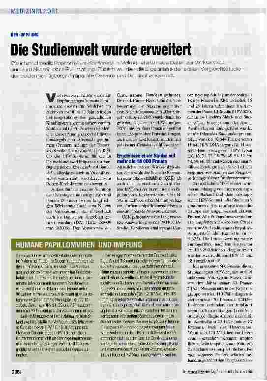 Vorschauseite 1: Die Studienwelt wurde erweitert