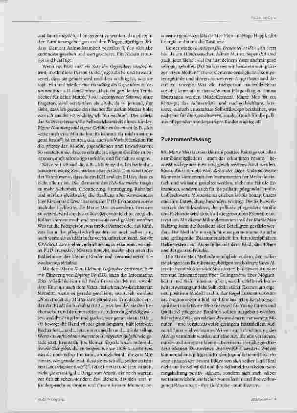 Vorschauseite 4: Palliativ pflegende Familien und Young Carers