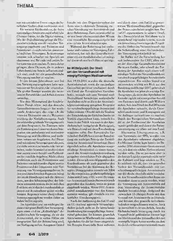 Vorschauseite 2: Teurer Stillstand: Nicht-Reform im Apothekenmarkt