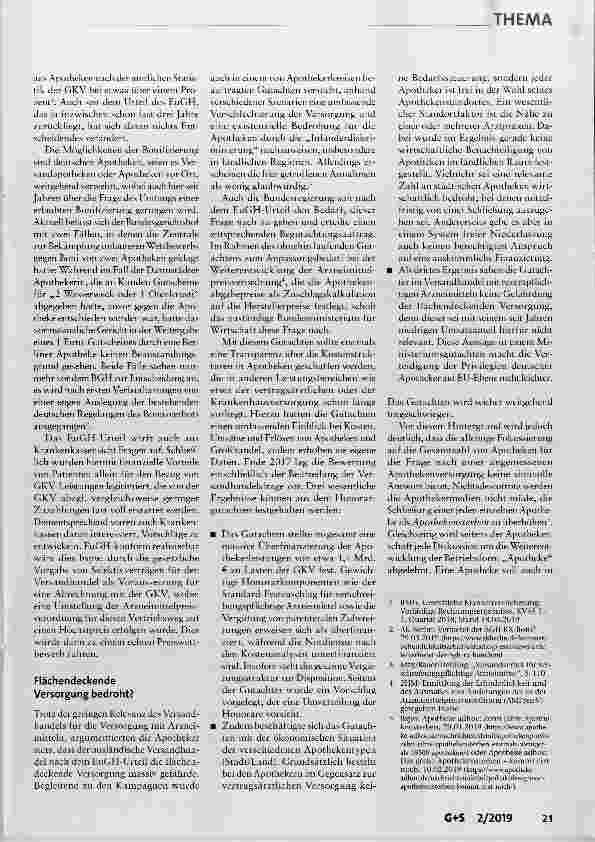 Vorschauseite 3: Teurer Stillstand: Nicht-Reform im Apothekenmarkt