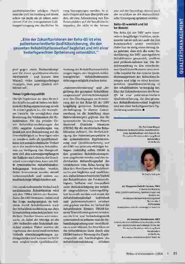 Vorschauseite 3: Qualität ist von Bedeutung