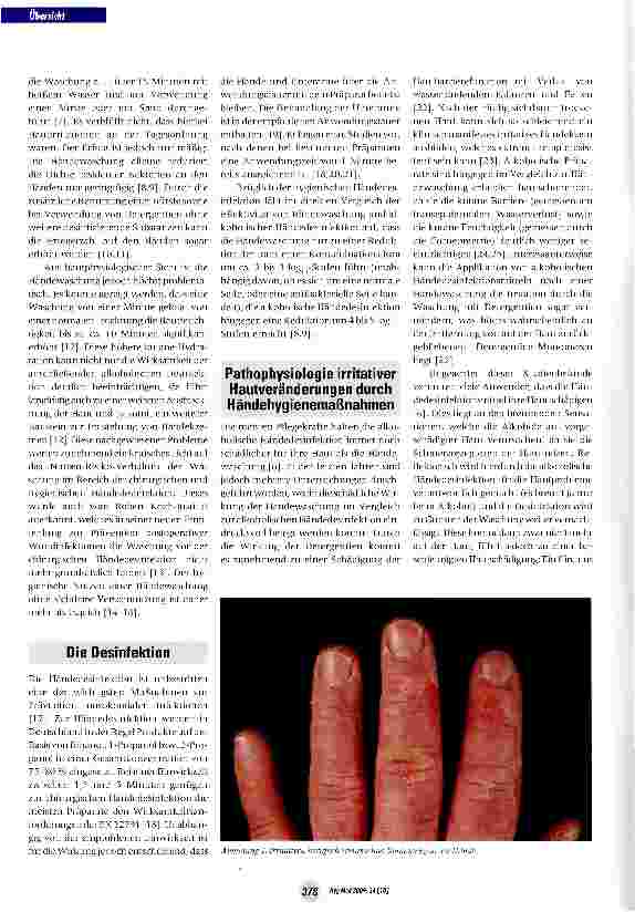 Vorschauseite 2: Händehygiene: Gift für die Haut?