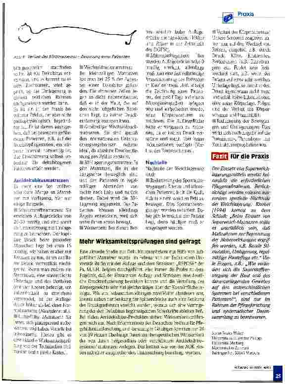 Vorschauseite 2: Superweich lagern ersetzt keine Pflege Das 1x1 der Prophylaxe: DEKUBITUS