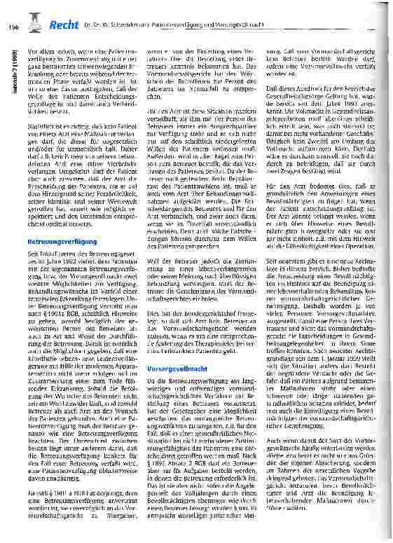 Vorschauseite 4: Patientenverfügung und Vorsorgevollmacht - sinnvolle Instrumente zur Stärkung der Patientenautonomie am Lebensende?