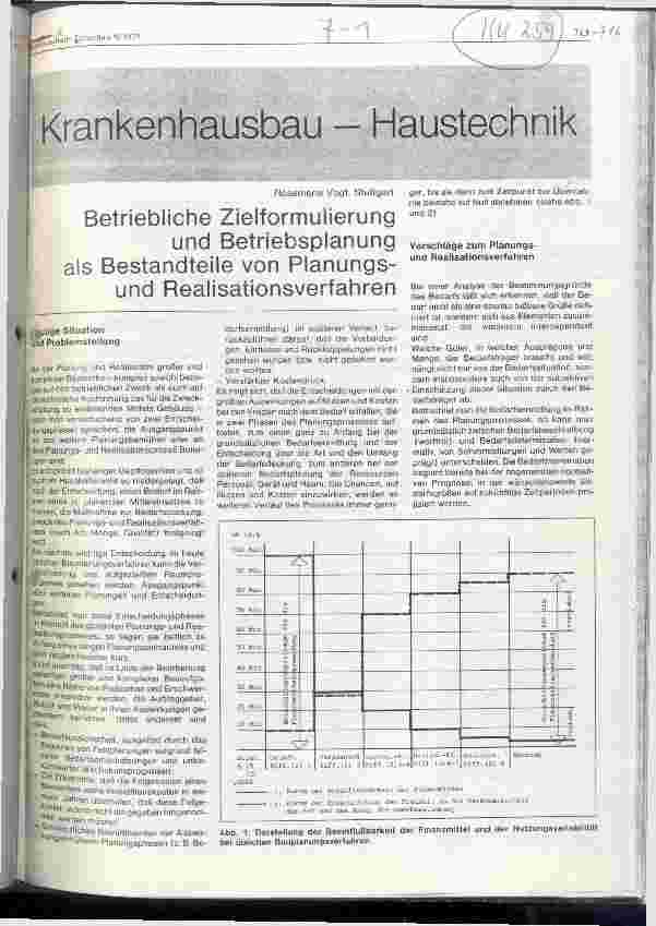 Vorschauseite 1: Betriebliche Zielformulierung und Betriebsplanung als Bestandteile von Planungs-u. Realisationsverfahren